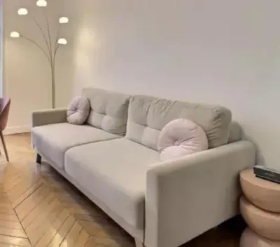 Coin salon dans l'établissement paris house 15