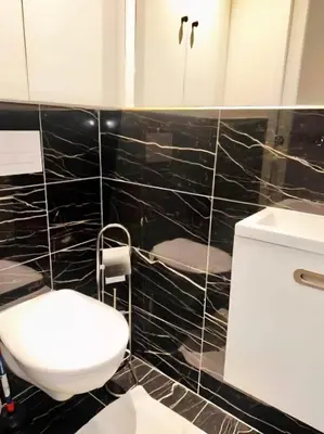 Salle de bains dans l'établissement Effeil Tower Luxury Apartment Trocadéro -2 bedrooms