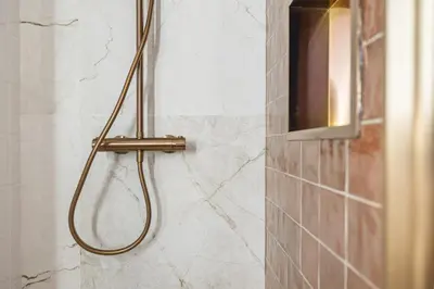 Salle de bains dans l'établissement Garbottino