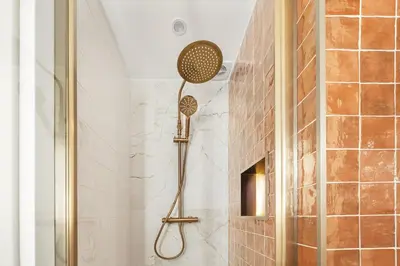 Salle de bains dans l'établissement Garbottino