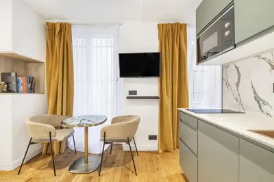 Cuisine ou kitchenette dans l'établissement Garbottino