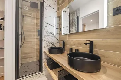 Salle de bains dans l'établissement Quinte Flush