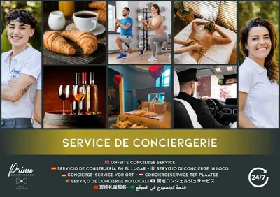 Plan de l'établissement Le Pajol - Appartement Paris 18eme