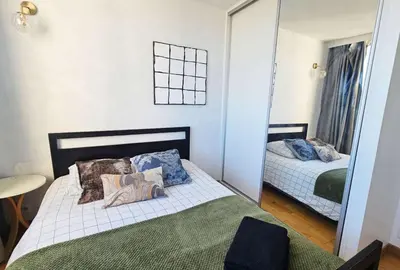 Un ou plusieurs lits dans un hébergement de l'établissement Beautiful&big apt for 8persons parking free