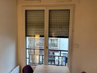 Balcon ou terrasse dans l'établissement Le Petit Cocon - Cosy - Terrasse - Centre Ville - 2 personnes