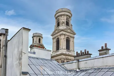 Plan de l'établissement Studio elegant pres de Saint-Sulpice