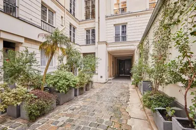 Jardin de l'établissement Charming & Modern Studio Center of Paris