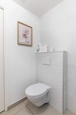 Salle de bains dans l'établissement Appartement lumineux avec terrasse Courbevoie - 4P