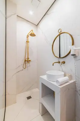 Salle de bains dans l'établissement Studio Paris 15 Proche Tour Eiffel WiFi 2P