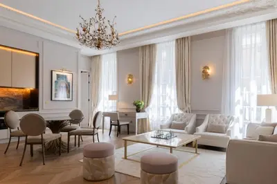 Coin salon dans l'établissement Maison Bauchart