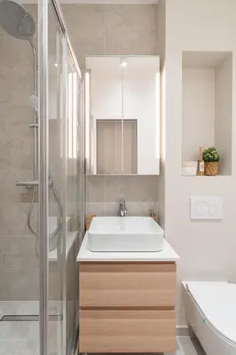 Salle de bains dans l'établissement Charmante Suite - LSP le Marais