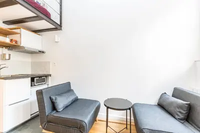Cuisine ou kitchenette dans l'établissement Le Loft du Marais - Building renovation complete