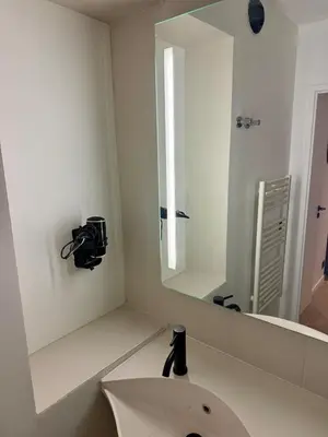 Salle de bains dans l'établissement la suite parisienne
