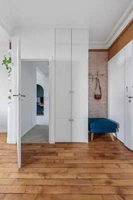 Un ou plusieurs lits dans un hébergement de l'établissement Cosy Family Nest in Montmartre