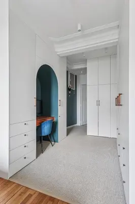 Un ou plusieurs lits dans un hébergement de l'établissement Cosy Family Nest in Montmartre