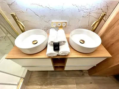 Salle de bains dans l'établissement Apartment 4* - 85 sqm - Grenelle - 8p