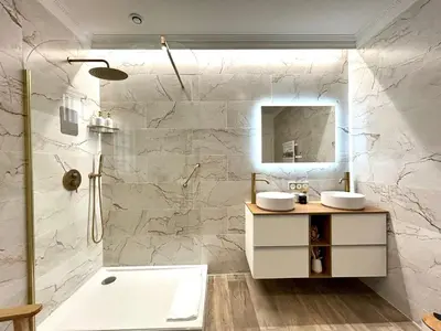 Salle de bains dans l'établissement Apartment 4* - 85 sqm - Grenelle - 8p