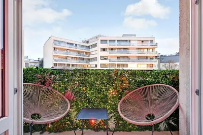 Jardin de l'établissement Chic Loft