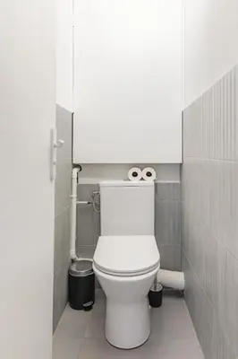 Salle de bains dans l'établissement Charming bright T2 in Le Marais & Bastille on foot