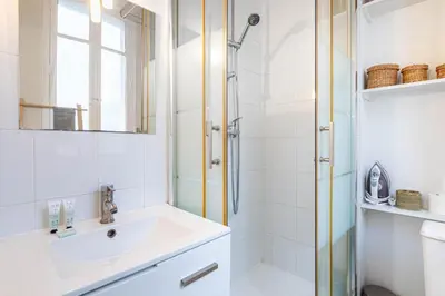 Salle de bains dans l'établissement GuestReady - Cosy studio for 2 - Exhibition Centre