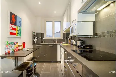 Plan de l'établissement Apartment 80 m2 near Rolland Garros