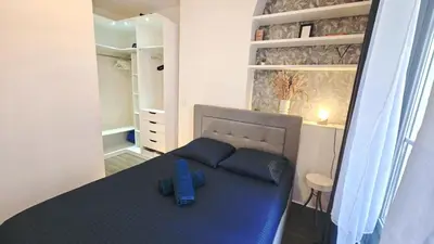 Un ou plusieurs lits dans un hébergement de l'établissement APPARTEMENT TOUT NEUF QUARTIER TOUR EIFFEL, INVALIDES et TROCADERO