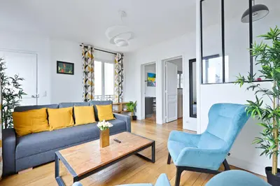 Plan de l'établissement Le Marais 1 Bedroom Apartment NetFlix
