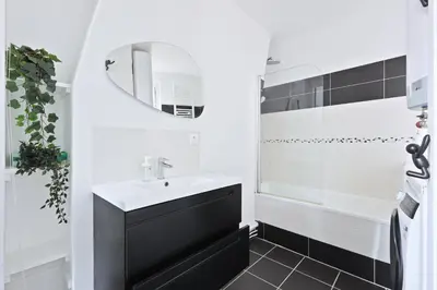 Plan de l'établissement Le Marais 1 Bedroom Apartment NetFlix