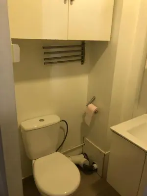Salle de bains dans l'établissement Studio Cosy Au Pied Du Metro