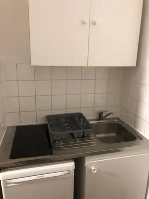 Cuisine ou kitchenette dans l'établissement Studio Cosy Au Pied Du Metro