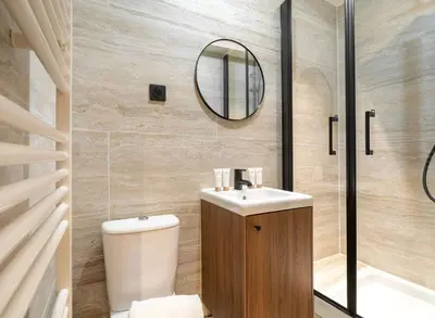 Salle de bains dans l'établissement Stunning studio - Montparnasse
