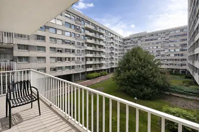 Balcon ou terrasse dans l'établissement Le Candelaria - 6 pers - Proche Paris - Balcon