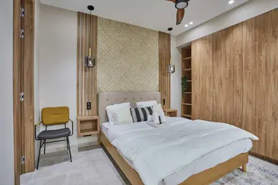 Un ou plusieurs lits dans un hébergement de l'établissement Exceptional 4BDR 10P apartment near Montmartre