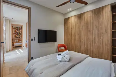 Un ou plusieurs lits dans un hébergement de l'établissement Exceptional 4BDR 10P apartment near Montmartre