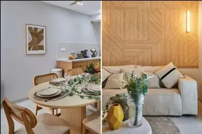 Coin salon dans l'établissement Superb 3-bedroom8-person apartment near Bois de Vincennes