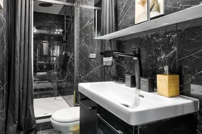 Salle de bains dans l'établissement 95 Bardotlulu - Wonderful apartment in Paris 2