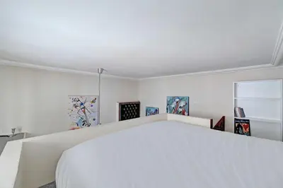 Un ou plusieurs lits dans un hébergement de l'établissement Charming Studio - 2P - Sentier Montorgueil
