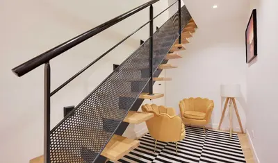 Plan de l'établissement Magnifique Appartement - 3 BR-Arc de Triomphe