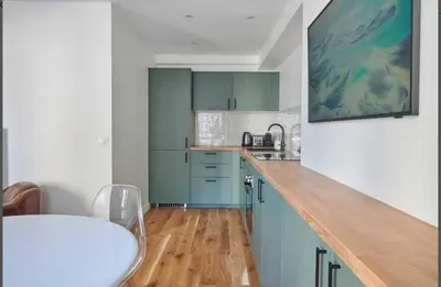 Cuisine ou kitchenette dans l'établissement Modern Apartement 1BR 2P - Abbesses