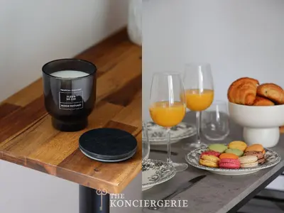 Nourriture dans l'appartement ou à proximité