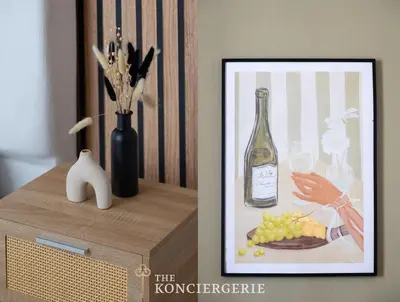 Boissons dans l'établissement Sejour d'exception a Paris - Appartement raffine pour 4