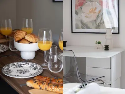 Nourriture dans l'appartement ou à proximité