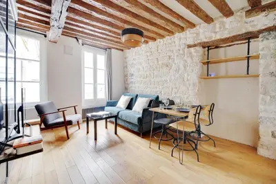 Plan de l'établissement Authentic apartment 1BR 4P Arts et Metiers