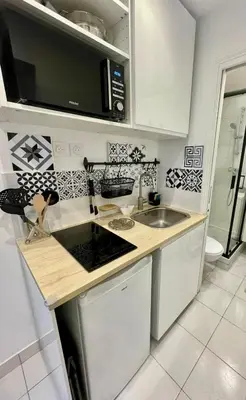 Cuisine ou kitchenette dans l'établissement Cozy nest