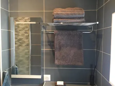 Salle de bains dans l'établissement Malakoff Petit Montrouge Beau Studio