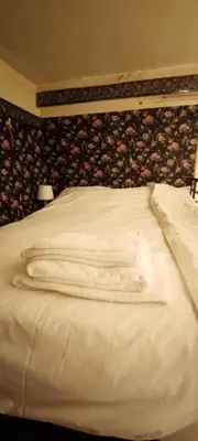 Un ou plusieurs lits dans un hébergement de l'établissement A Cozy Parisian Nest by Notre Dame