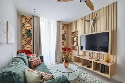 Télévision ou salle de divertissement dans l'établissement Apartment in the heart of Paris - Marais