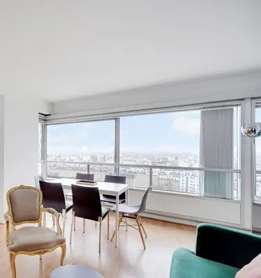 Plan de l'établissement Eiffel Tower Grand Appartement 3 Chambres Panoramique Paris Vue with Parking