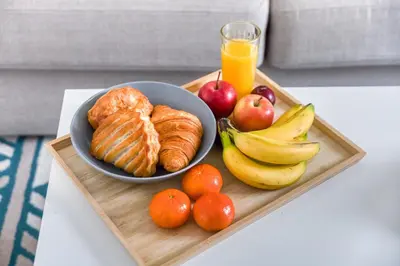 Nourriture dans l'appartement ou à proximité