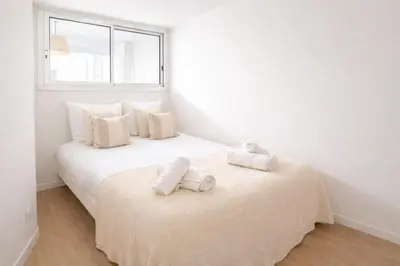 Un ou plusieurs lits dans un hébergement de l'établissement Magnifique Appartement 1 Chambre à Neuilly-sur-Seine